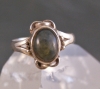 Labradorit Ring ~ 925er Silber ~ Gr��e 18 mm Art. 00060a